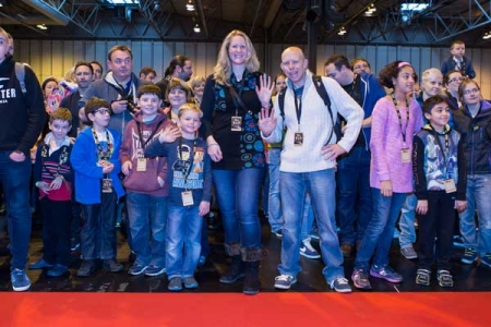 Brick 2015  VIP Visitors Arriving
